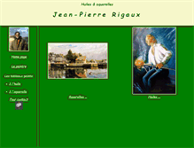 Tablet Screenshot of peintures.rigaux.com